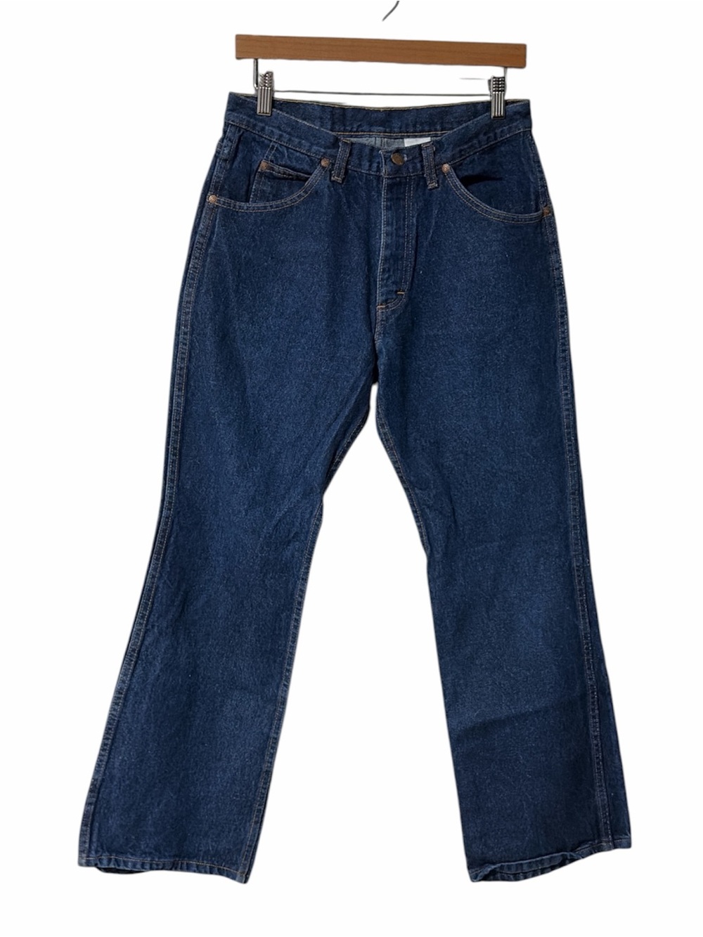 VTG Genuine Roebucks 50124 Dark Wash Bootcut Straight Denim